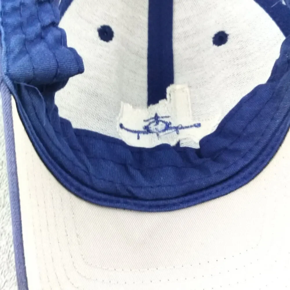 NU-FIT Hat Baseball Cap Men's S/M Blue Dallas Aviation Texas Helicopter